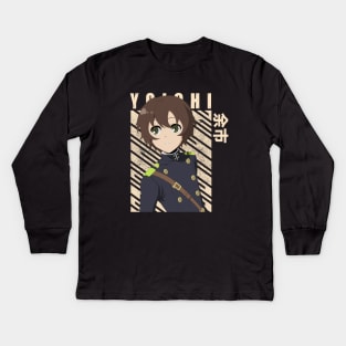 Yoichi Saotome - Owari no Seraph Kids Long Sleeve T-Shirt